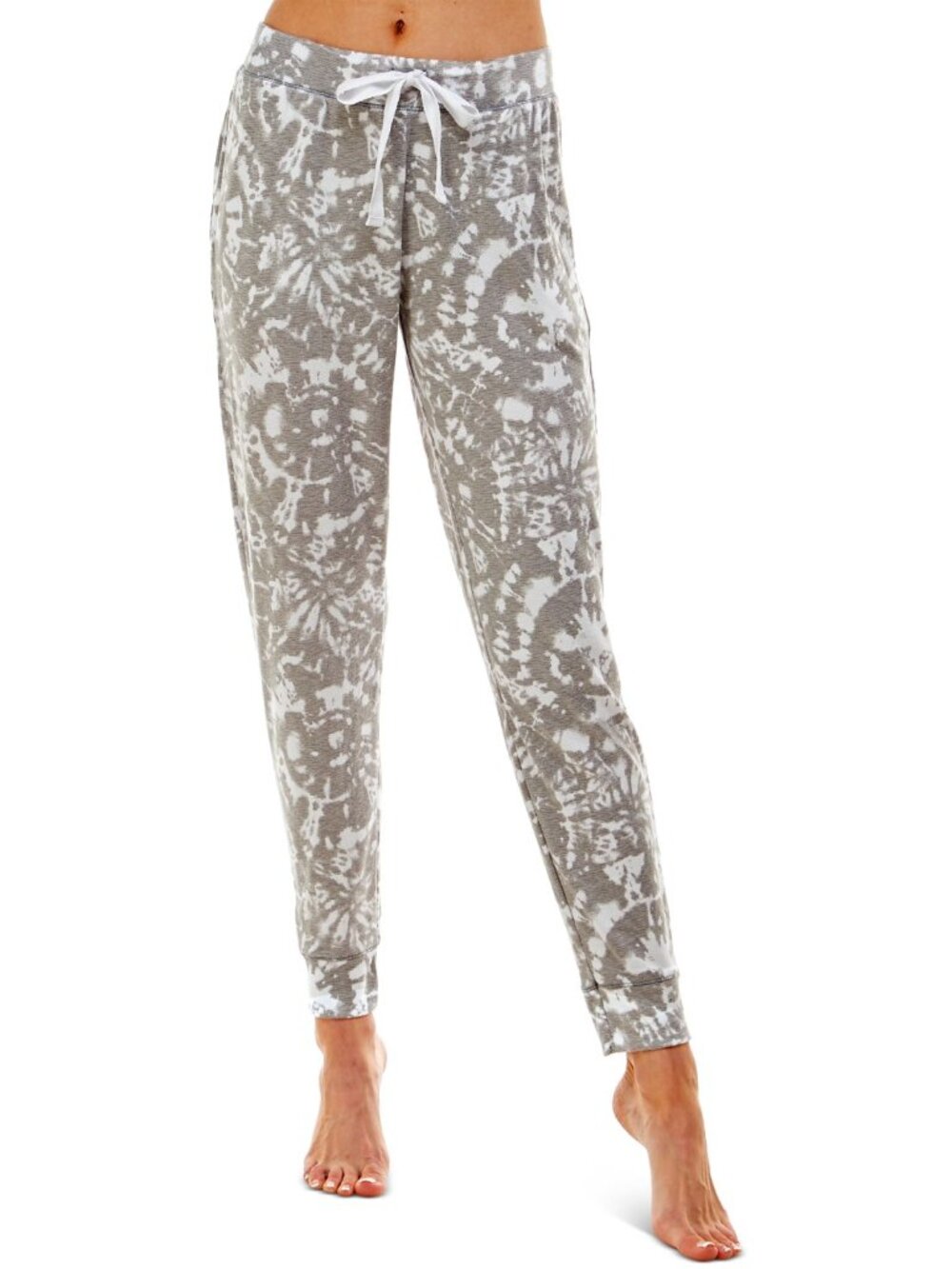Roudelain Womens Whisperluxe Printed Jogger Pajama Bottoms